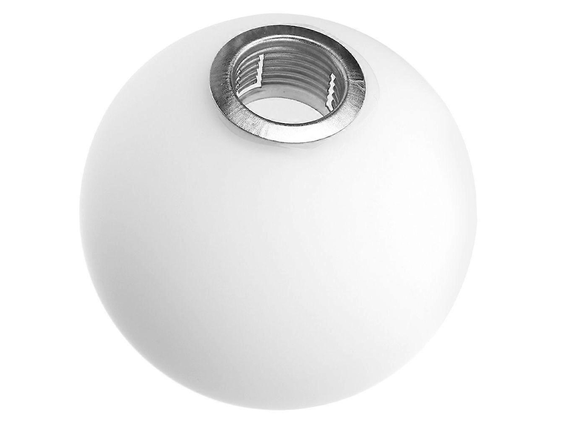 Abajur De Vidro Para Lustre, Cúpula Globo, Substituição Luminária Teto, Branco-aquaforge