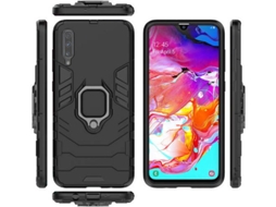 Capa Samsung Galaxy A70s Military Defender Preto