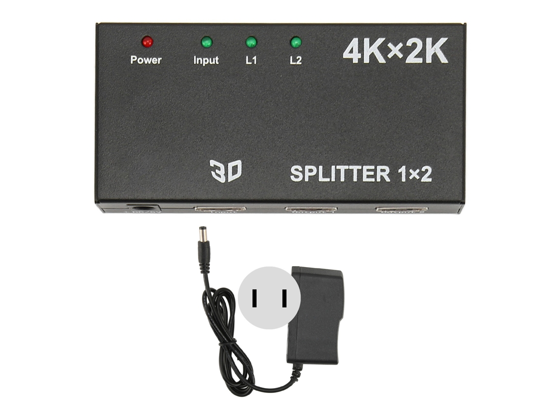 Divisor Hdmi 1 para 2 Saídas 4k LAXISCREED