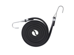 10 Peças De Correia Elástica Bungee Com 2cm De Largura, Preto, Alta Elasticidade Com Gancho Para Atividades Ao Ar Livre 2.5m/8.2ft