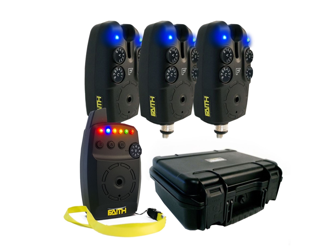 Tronic-c Set Alarmes 3+1 Com Receptor Mala Alcance 220m