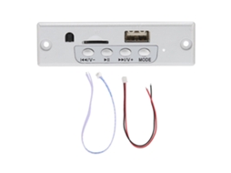 Placa Decodificadora Mp3 Bluetooth 5.3 Suporta Mp3 Wma Wav Flac Ape Cartão De Memória Usb Fm