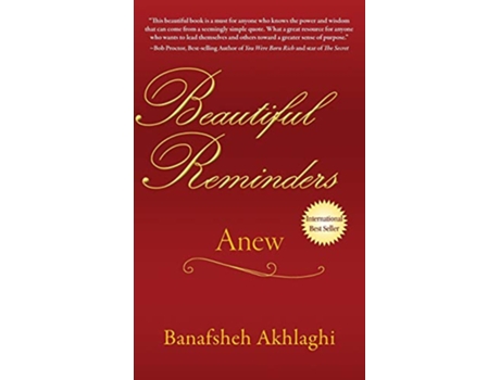 Livro Beautiful Reminders Anew de Banafsheh Akhlaghi (Inglês)