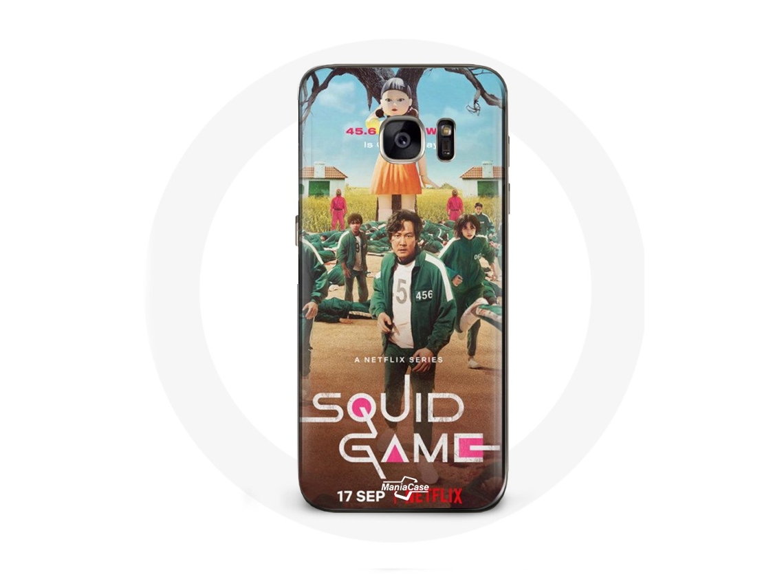 Capa para Samsung galaxy S6 Squid Game Series Jogadores soldados Boneca