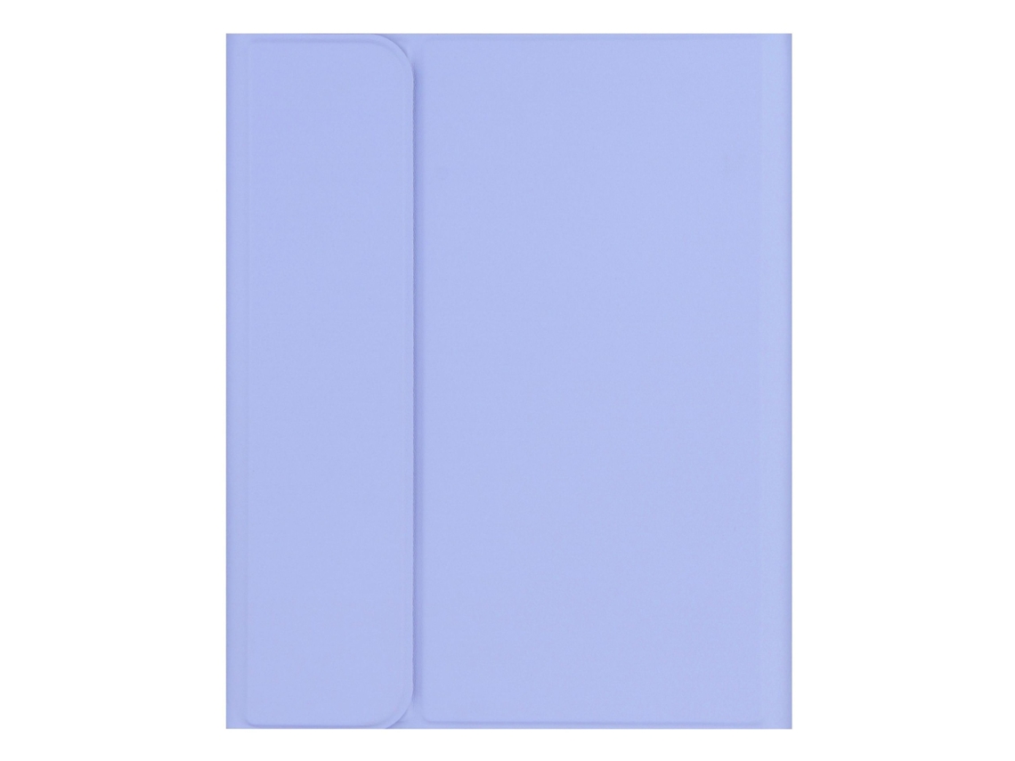Capa Com Teclado Bluetooth Em Couro Compatível Com Ipad Mini 7/6 De 8,3", Cor Roxo