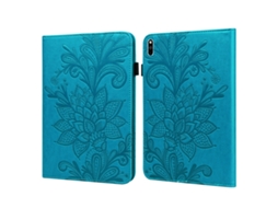 Capa‑flip De Couro Halinuia Com Relevo Padrão Flor De Renda Para Huawei Matepad Pro 10.8 2021/2019