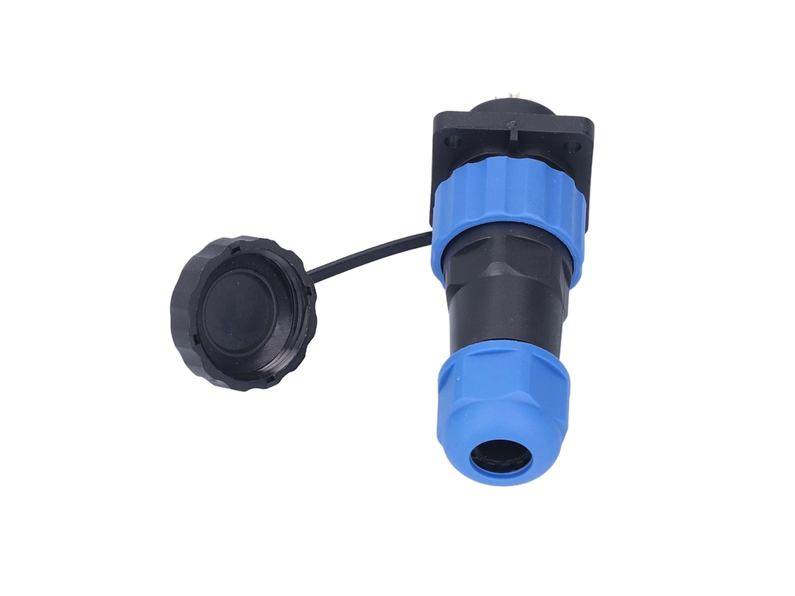 Laxiscreed Conector De Alimentação Impermeável Quadrado Para Aviação E Uso Industrial