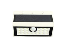 Luminária solar de jardim, iluminação solar externa, lâmpada solar para o corpo humano (Brilvibera branca)