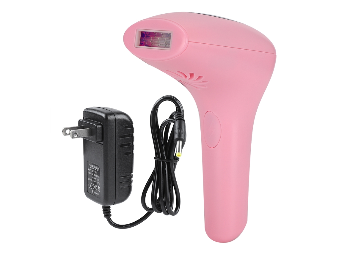 Máquina Depiladora Ipl Eléctrica Para Piernas Axilas Rosa