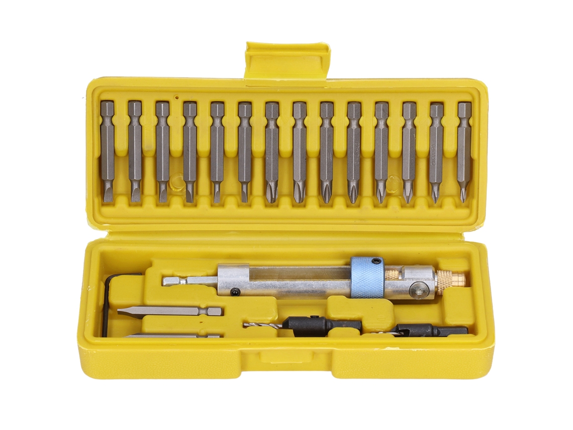 Conjunto De Broca Extratora De Parafusos Com Ponta De Aço Rápido Para Furadeiras Elétricas