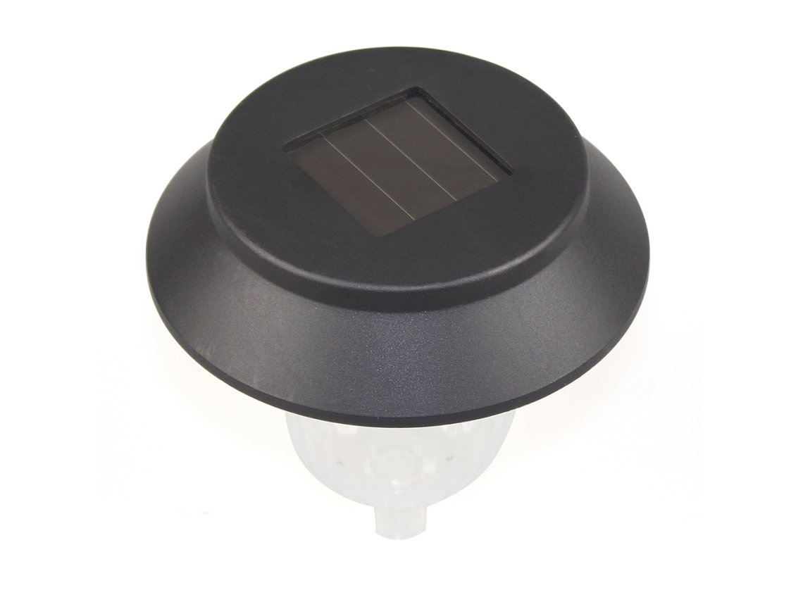 10 Luminárias Solares Jardim Led Branco Quente