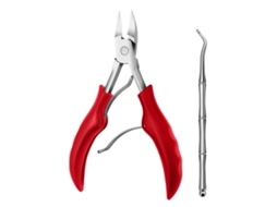 Kit De Ferramentas Para Unha Encravada 2 Peças Aço Inoxidável Alicate Cortador Elevador Para Unhas Encravadas E Grossas