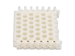 Organizador de Cabos 9mm Pente Furo 6x6 para Cat5 Cat6 Cat7 Rede | S/MARCA