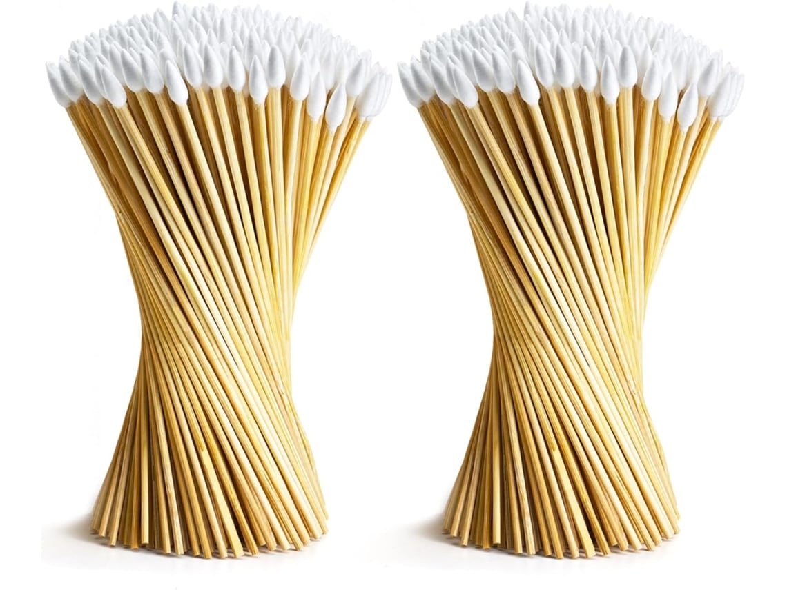 Haste De Algodão De 1, 8 M De Comprimento Com Cabo De Bambu Para Limpeza Resistente Aquaforge