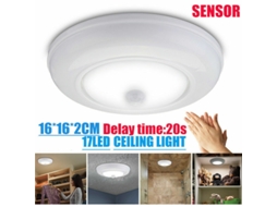 Luz de Teto Led com Sensor de Movimento e Bateria Sem Fio Super Brilhante para Escada SUNNY SPACES