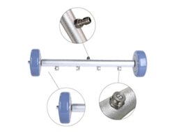 Laxiscreed Acessório Pulverizador 2-em-1 Alta Pressão Com 4 Bicos E Extensões