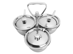 Conjunto de Potes Temperos Giratórios LAXISCREED