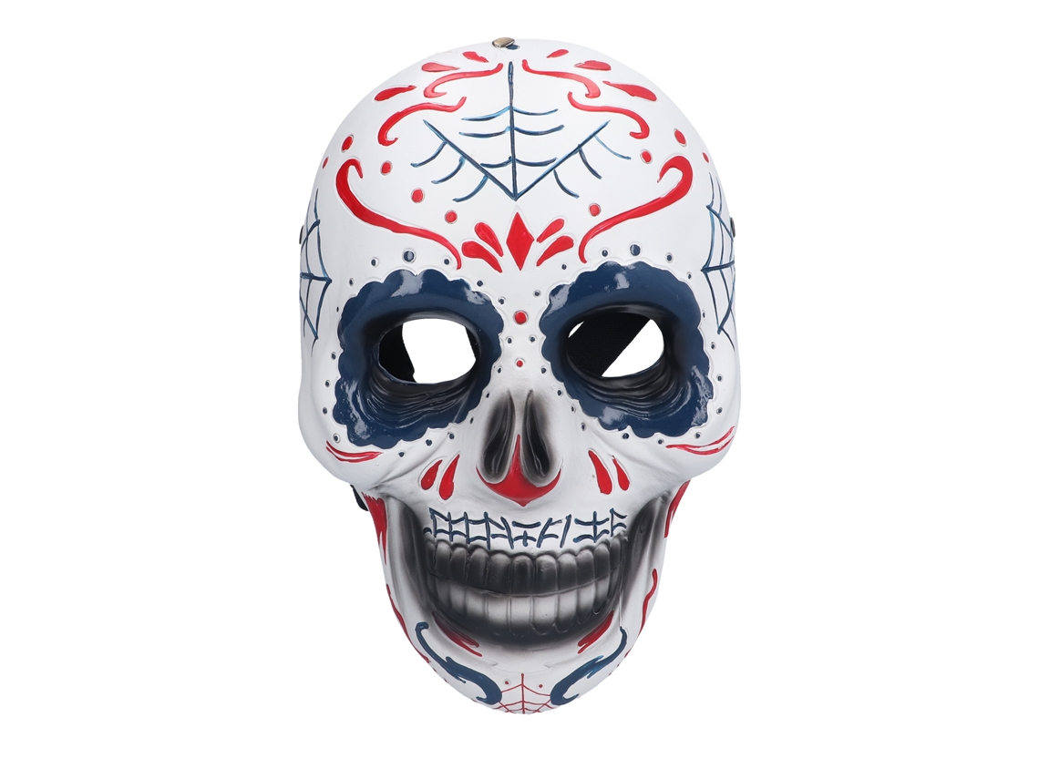 Máscara de Cabeça de Calavera Resina Unissex Halloween Festa | S/MARCA