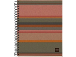 Bloco De Notas Miquelrius Mr6164 A5 120 Folhas Papel Reciclado 80 G/m² Brilvibera
