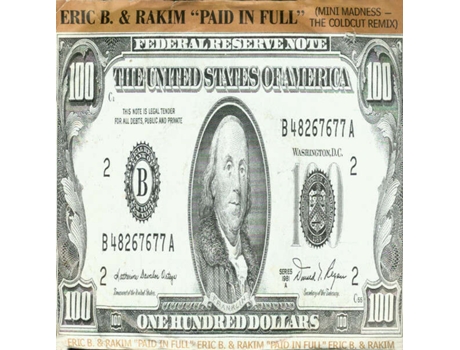 Vinil Paid In Full Mini Madness - The Coldcut Remix Island Records, 4th Broadway