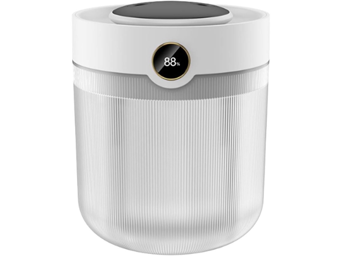 Umidificador Com Luz Noturna Colorida, Grande Capacidade (2 Litros), De Mesa Para