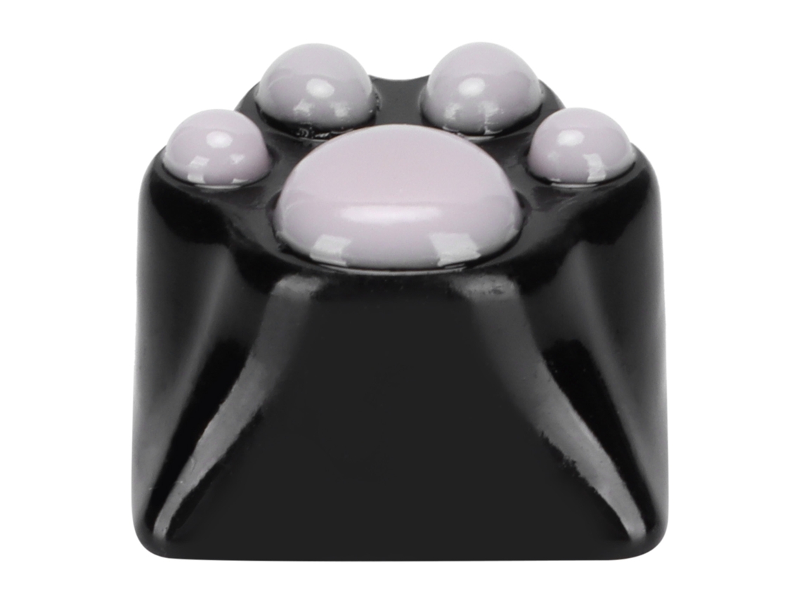 Aetheria tecla de Resina Claw Cat Fofa Resistente À Corrosão Ergonômica para Cherry Mx Preto Rosa