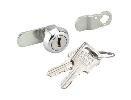 Cilindro Decayeux Para Porta Traseira Da Caixa De Correio Chrome Zamack 2 Chaves Incluídas