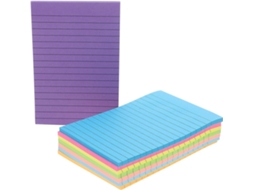 Autocolantes Mémo De Notas Multifuncionais Em Papel Forte Aderência, Design Adorável, 8 Cadernetas De 45