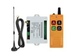 Receptor De Interruptor De Controle Remoto Sem Fio Rf De 4 Canais Ac100-240v Com Controle Remoto De Longo Alcance De 2000m