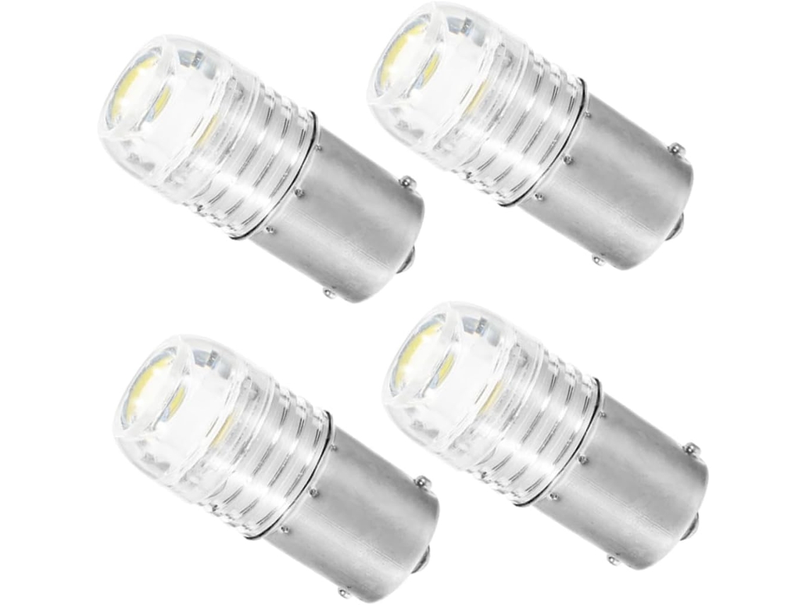 Conjunto De 4 Lâmpadas Led Intermitentes Para Maior Visibilidade E Fácil Substituição.