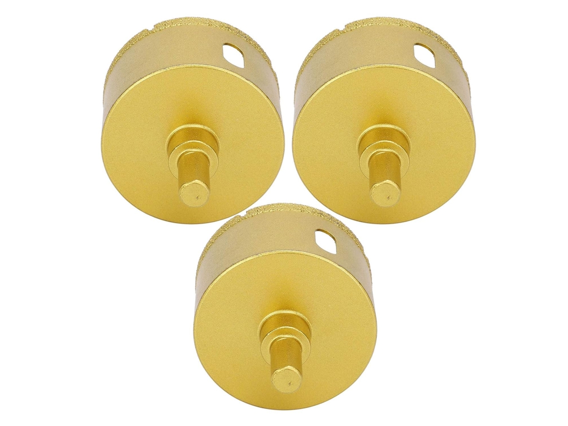 Conjunto De Brocas Diamantadas 60mm, Corte Para Perfurar Granito,