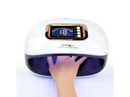 SPGUARD Máquina de Fototerapia de Manicure Inteligente de Alta Potência de 72 W Padrão Europeu Branco