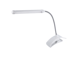 2026 luz Led Usb com Pinça para Cama, Mesa de Estudo, Escritório, Lâmpada de Leitura Branca 1 Unidade