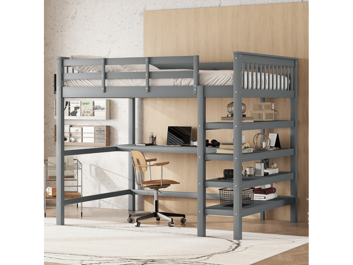 Cama alta infantil, 140