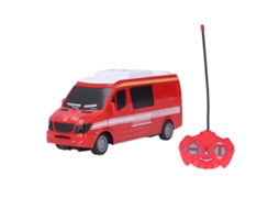 Mali carro de Bombeiro Controle Remoto Rc 1:30 Estável Durável Presente Ideal 3+