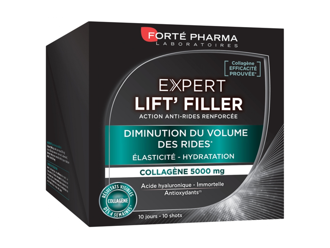 Expert Lift'Filler Colágeno 5000 Mg 10 Shots FORTÉ PHARMA