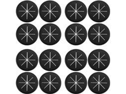 4x Tampa De Ilhós Para Orificio Fios Desk Clue, Mesa Adequada Pc,