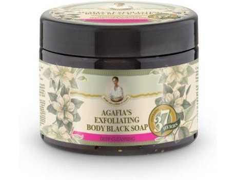 Esfoliante Corporal BABUSHKA AGAFIA 37 Herbs Exfoliating Bar Black (300ml)