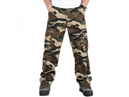 2026 pantalones Cargo Militares Camuflaje para Hombre de Trabajo Resistente Oec 34 Caqui