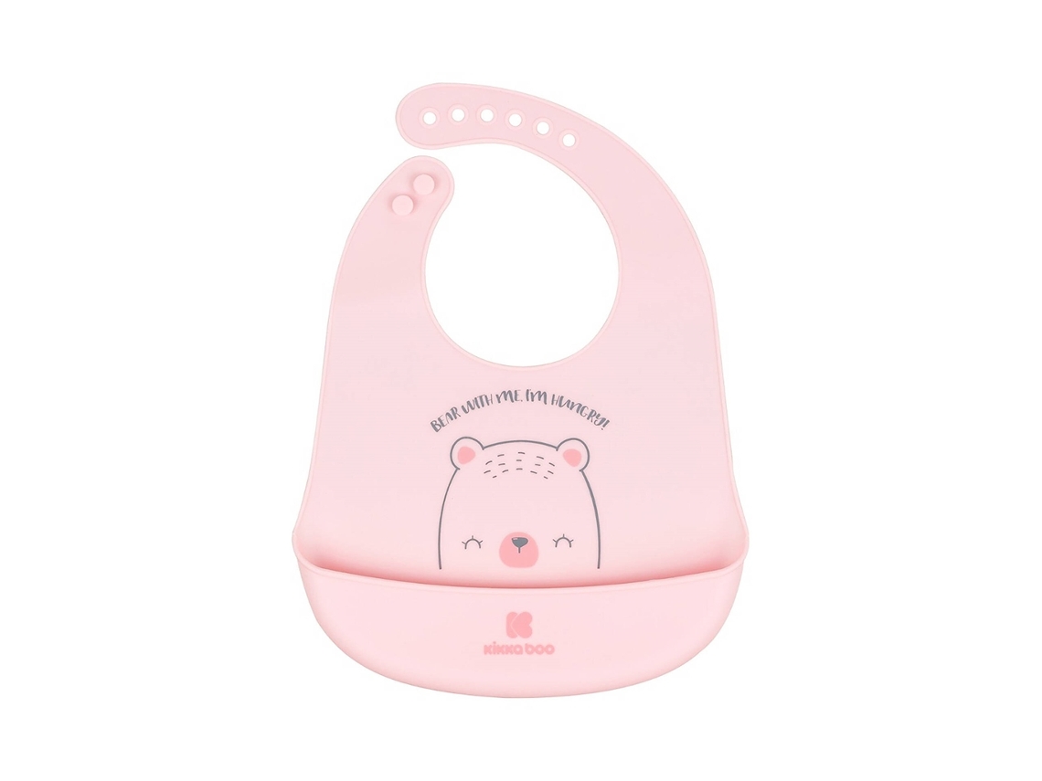 Babete Silicone Rosa