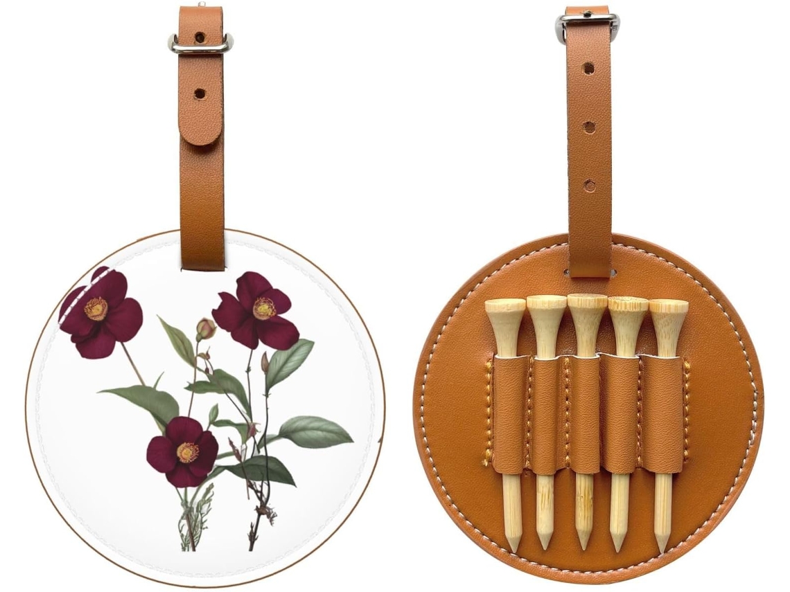 Bolsa para Tees com Rosas Vermelhas e Pretas, S/MARCA