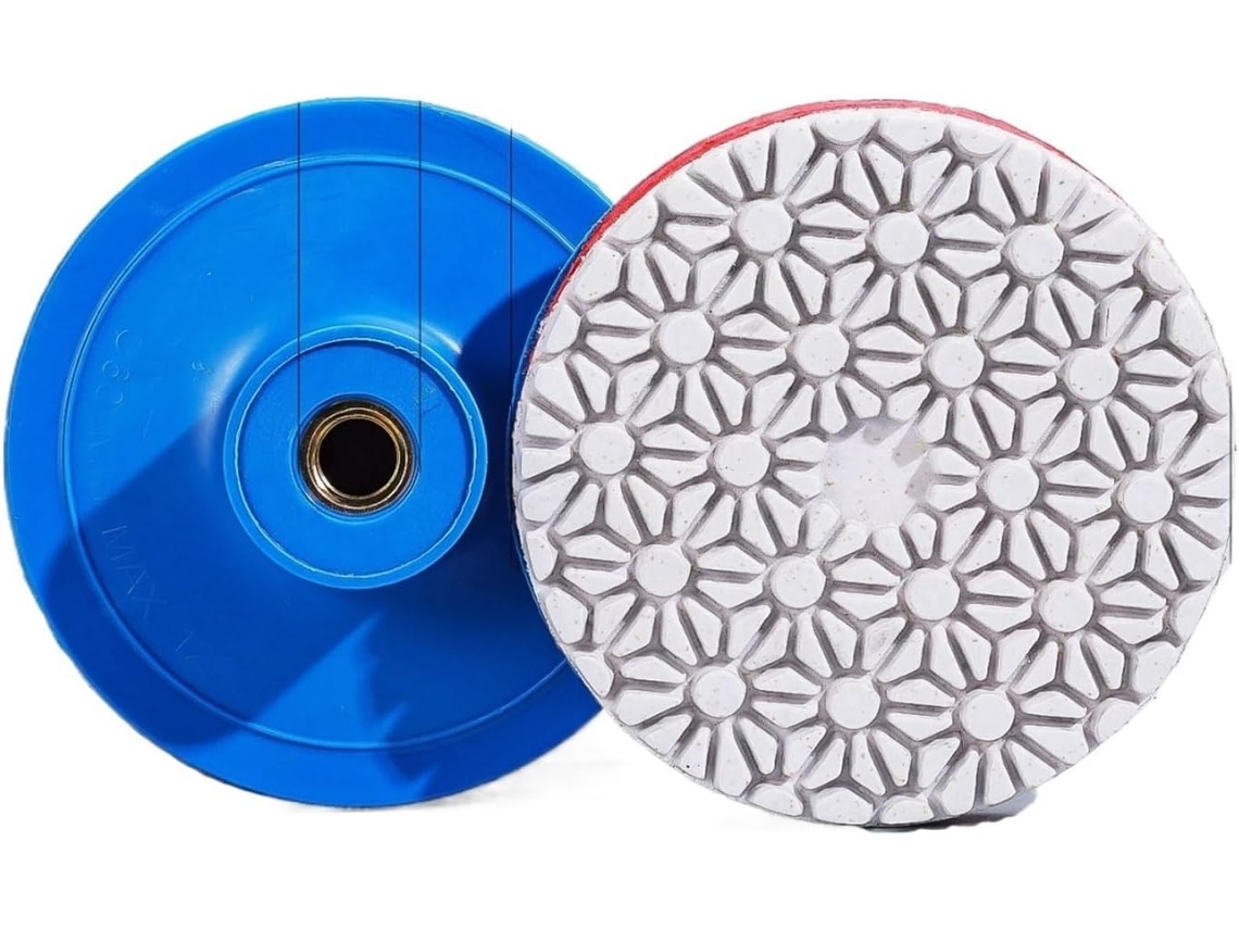 Disco De Polimento Integrado Para Corte Pedra, Almofadas Diamantadas