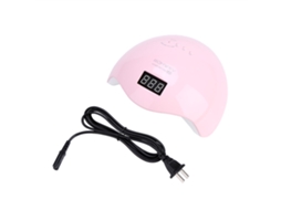 Lâmpada Uvled Para Unhas Secador Inteligente Com Sensor Para Esmaltes De Gel Ferramentas De Arte De Unhas Rosa