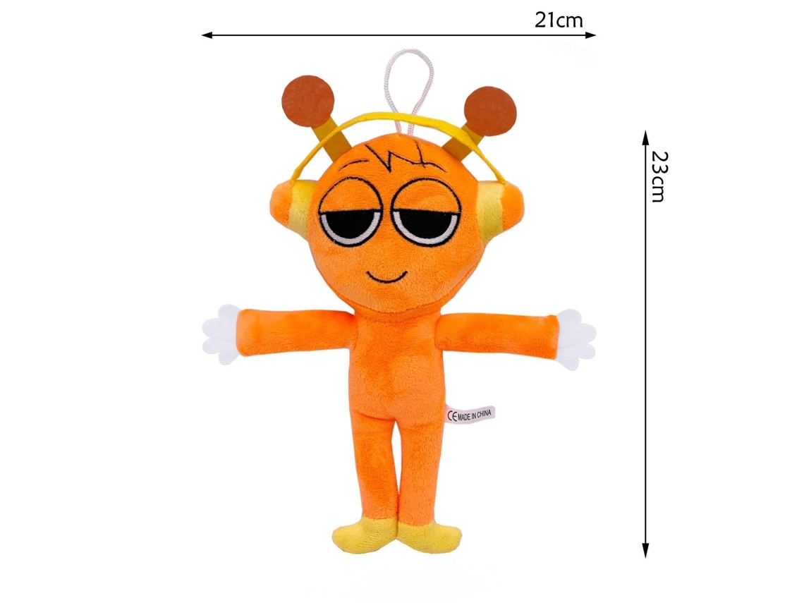 Brinquedo de Pelúcia Sprunki da Incredibox 53 Boneco Macio GOKOCO (23x21cm 50g)