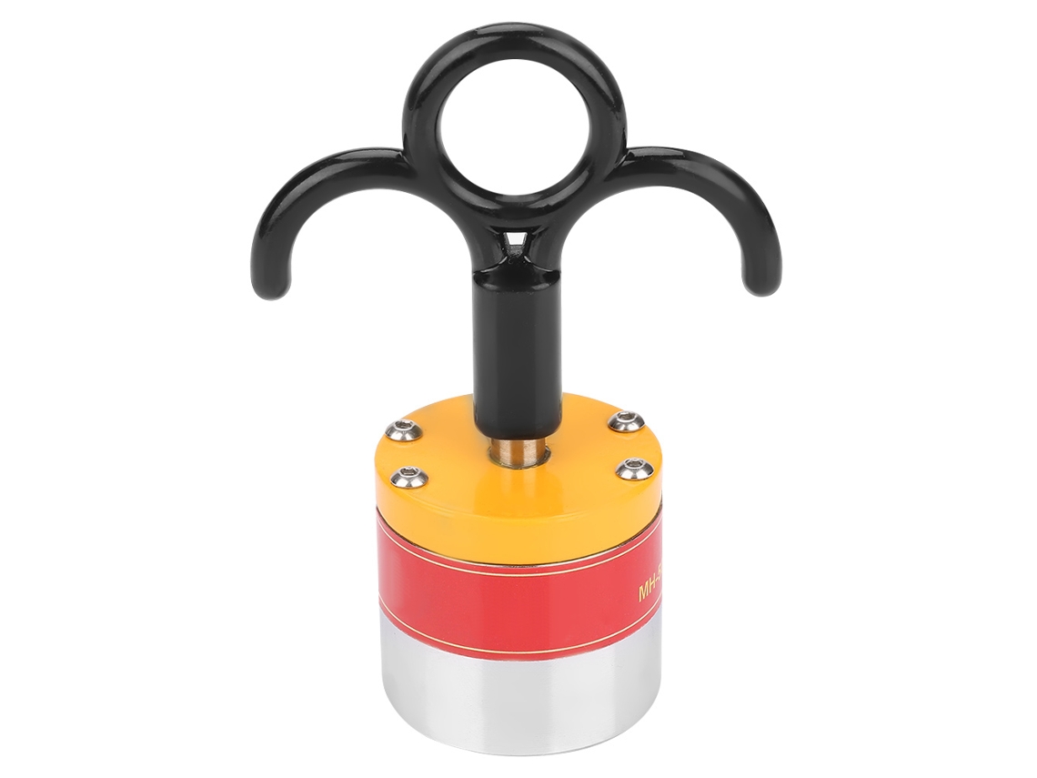 Gancho Magnético Portátil Funcional Mh-50 De Neodimio Alto Con Interruptor Para Uso Industrial