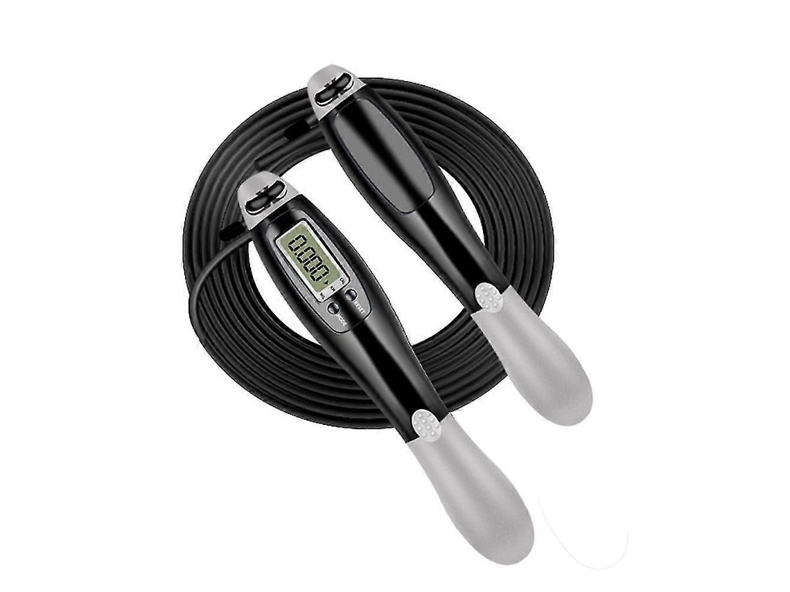 Lurelia Corda De Saltar Ajustável Com Contador, Rotação 360°, Leve, Ergonómico, Magnético