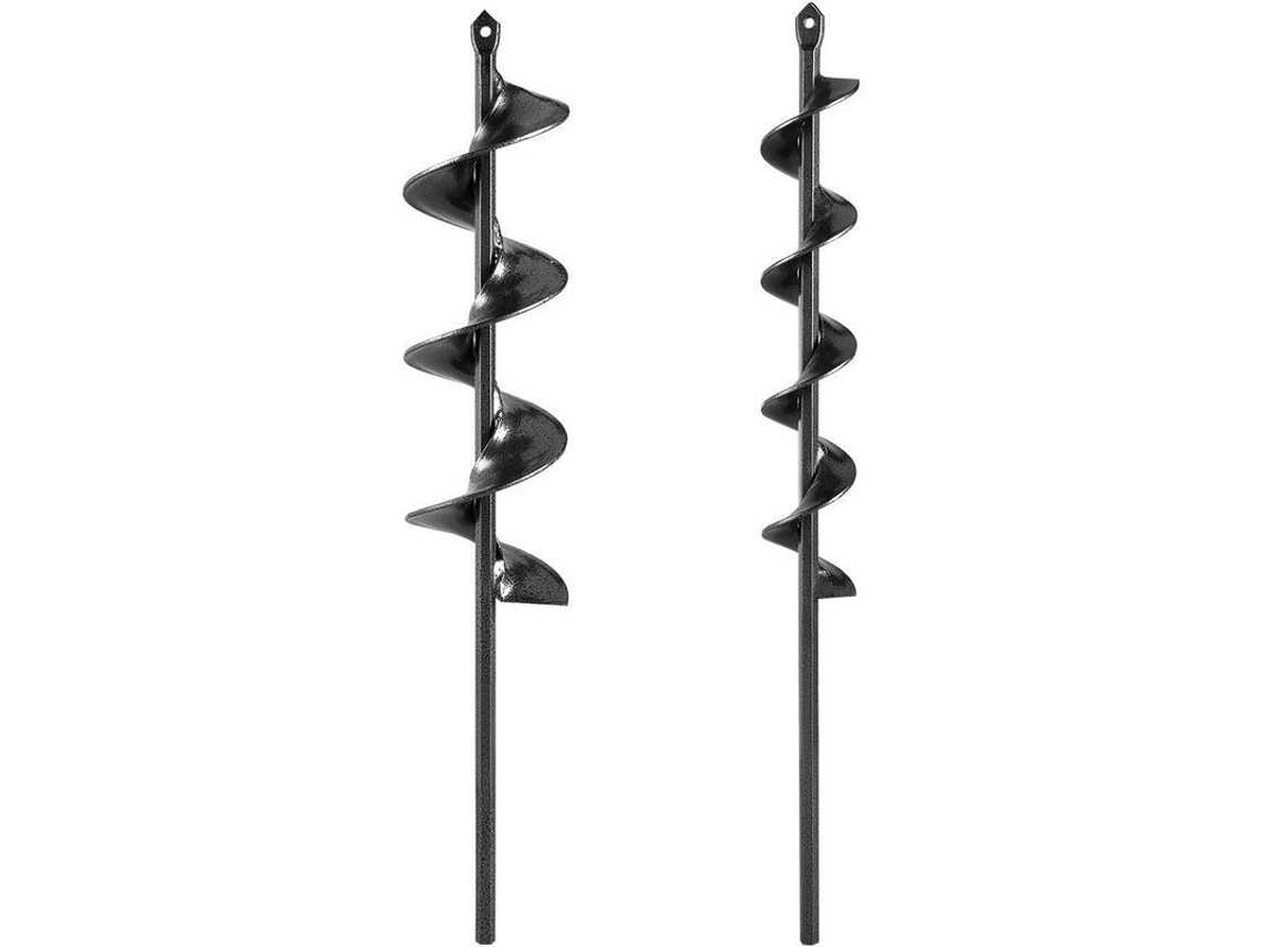 2026 brocas de Parafusadeira Auger para Plantação Jardim Set 2 em 1 para Parafusadeira Hexagonal 3/8" 45cm