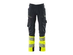Calças Grandes Com Bolsos Nas Coxas Accelerate Safe 19379 Preto 56 / 32 MASCOT