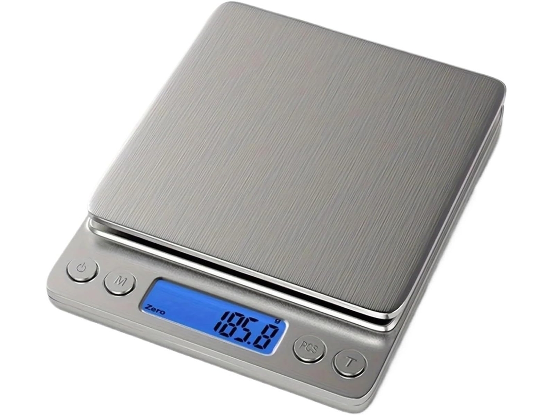 Balança De Cozinha Digital Em Aço Inoxidável Utensílios Essenciais E Confeitaria 500-0, 01g