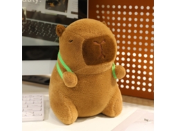 Capivara Pelúcia Chaveiro Brinquedo Macio Modelo Boia de Sapo CHABERLU